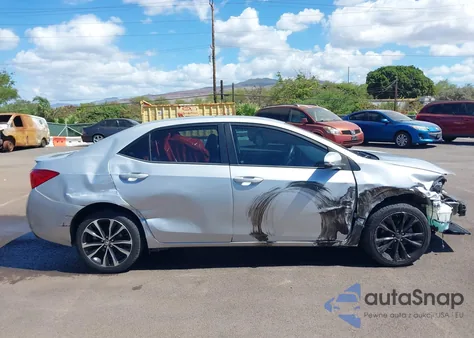 2017 Toyota Corolla Se Special Edition z USA, uszkodzony, nr VIN 5YFBURHE4HP611541